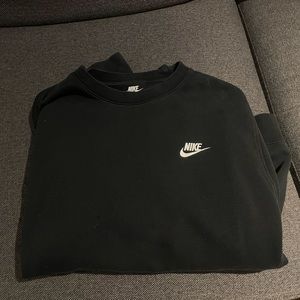 Nike black crewneck